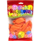 12 Balloon 15Ct Orange