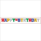 Letter Banner 4.25X60 Birthday