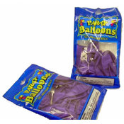 12 Piece 12 Inch Purple Metallic Balloon