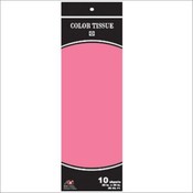10 Sheet Solid Tissue (Hot Pink)