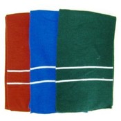 Knit Scarf with Stripes