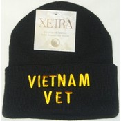 Vietnam Vet Letter Knit Hats