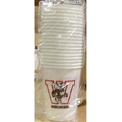 University of Wisconsin Badgers Plastic Cups