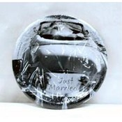 Just Married Car Dessert Plates