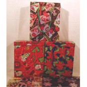 Gift Box Bag, Metallic Foil, Small