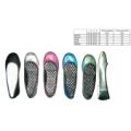 Womens Basic Metallic Ballerina Flat Shoe