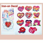 Valentine's Day - Iron-ons With Display Box
