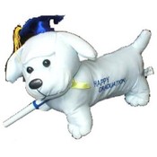 11" Graduation Autograph Dog