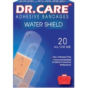 Adhesive Bandages 20Ct Clear Waterproof