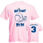 Evan Longoria "Got Evan" Pink T-shirt