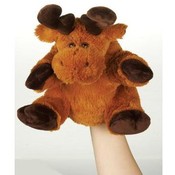 9" Moose Hand Puppet