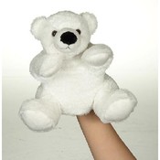 9" Polar Bear Hand Puppet