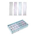 White Ribbon Series with Flocked Design 2" x 3yds