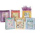 Large Baby Gift Bags Assorted Foil Stamped Prints