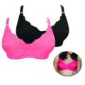 Body Form Embroidered Microfiber Bra