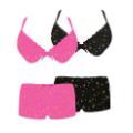 BodyForm Gold Foil Bra Set