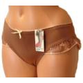 Icy Hot Microfiber Boy Cut Panty with Lace Trim
