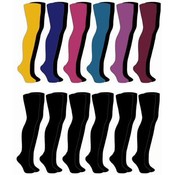 Queen Size Opaque Footed Tights - 2 Pack