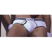 Mens BEAUMONDE Brief White