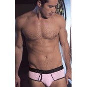 Mens Beau Monde Pink Brief
