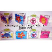 Assorted 3-Pack Rubber Magnets- Mag005