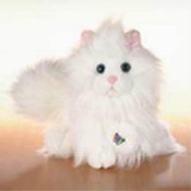 WEBKINZ Persian Kitty Plush Stuffed Animal