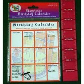 High Quality Magnetic Birthday Calendar