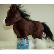 WEBKINZ Clydesdale Plush Stuffed Animal