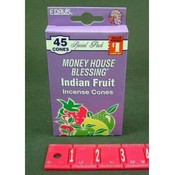 45 Pack Incense Cones Indian Fruit Flavor