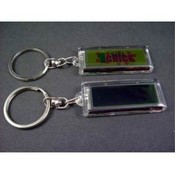 Solar Powered Flashing "1 Hot Chick" Keychain