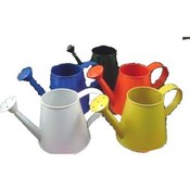 Assorted Color Metal Watering Cans