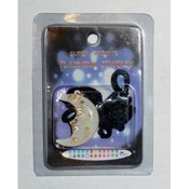 Flashing LED Moon Magnet and Lanyard Jewelry