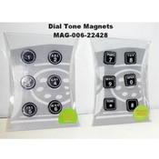 Assorted 6-Pack Dial Tone Magnets