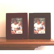 Velour 3 1/2 by 5 inch picture frames