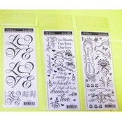 Miss Elizabeth Wedding Black Rub-On Stickers