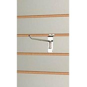 6 Inch Economy Chrome Slatwall Hooks