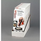Disposable Decorating Bags &amp; Nozzles Display