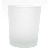 Frosted Glass Votive Candle Holder