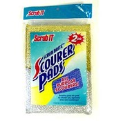2pk Scrub Brite Scourer Sponges