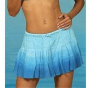 Junior Dip-Dye Fade Gauze 3-Tier Skirt