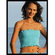 Junior Gauze Smocked Tube Top