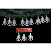 Glitter Mini Tree Christmas Ornament