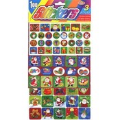 Christmas Stickers 100 Variety Pack