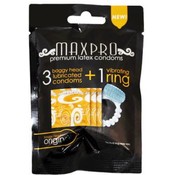 3 original condoms + 1 Vibrating Ring