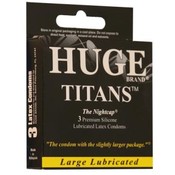 XXL TITANS Condoms 3 Pack