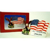 All American Grandpa Eagle Figurine