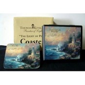 Kinkade's Light Of Peace Coaster Set