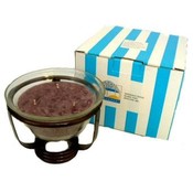 Mulberry Tri-Wick Candle on Stand
