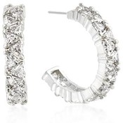 Allure Silvertone Earrings