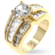 Romantic Rendezvous CZ Engagement Ring